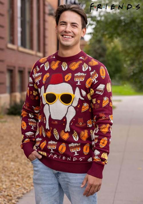 Adult Friends Thanksgiving Sweater - US 2253