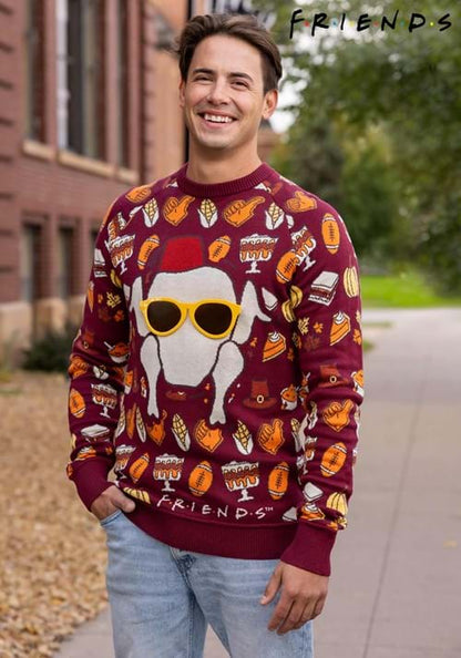 Adult Friends Thanksgiving Sweater - US 2253