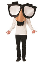Adult Funny Big Nose Glasses Costume - US 8189