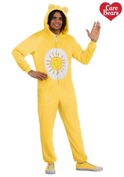 Adult Care Bears Funshine Bear Costume Onesie - US 1955