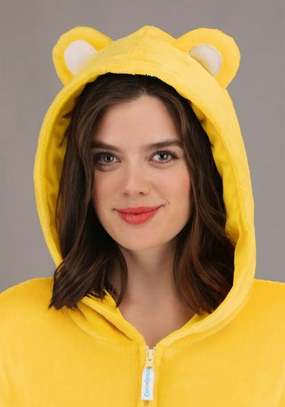 Adult Care Bears Funshine Bear Costume Onesie - US 1955