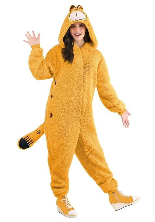 Garfield Costume Adult Onesie - US 4192