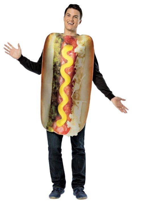 Get Real Loaded Hot Dog Costume for Adults - US 7355