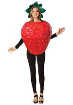 Get Real Strawberry Costume for Adults - US 3646