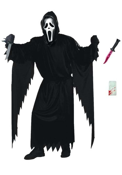 Ghost Face Costume Set for Adults - US 9803