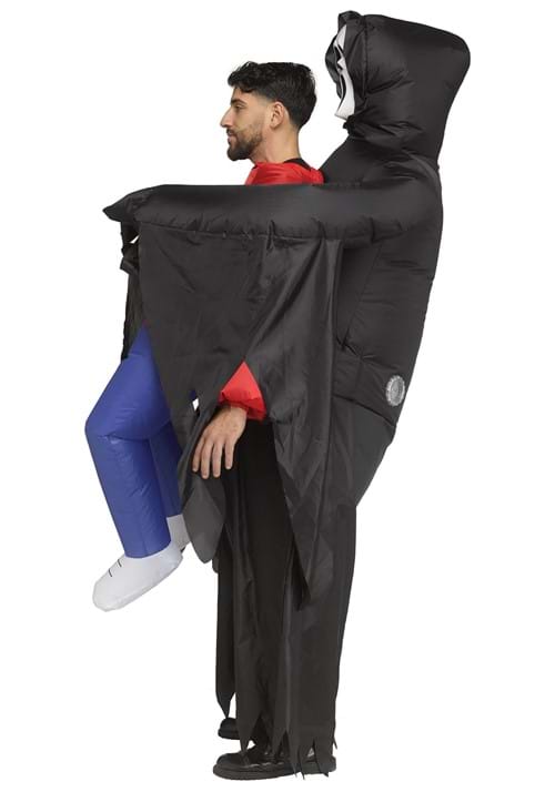Ghost Face Piggyback Inflatable Costume for Adults - US 9268