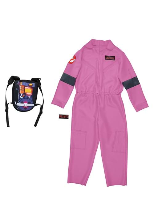 Women's Ghostbusters Pink Classic Jumpsuit Costume - US 8377