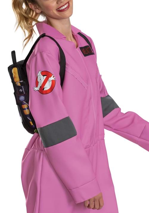 Women's Ghostbusters Pink Classic Jumpsuit Costume - US 8377