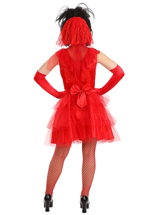 Ghostly Red Wedding Dress Costume for Women - US 0400
