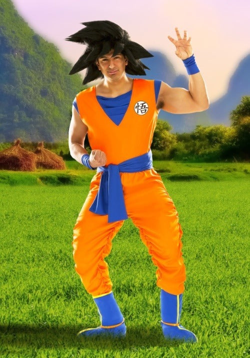 Dragon Ball Z Goku Wig for Adults - US 7520