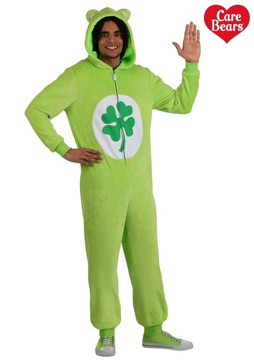 Adult Care Bears Good Luck Bear Costume Onesie - US 9847