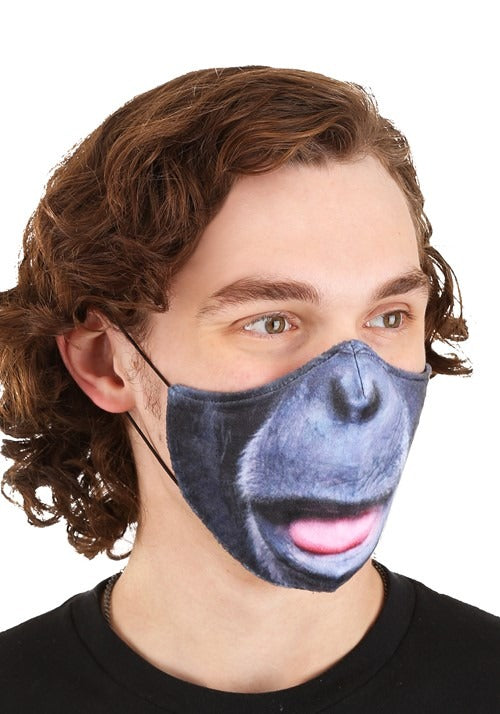 Adult Gorilla Sublimated Face Mask - US 3918