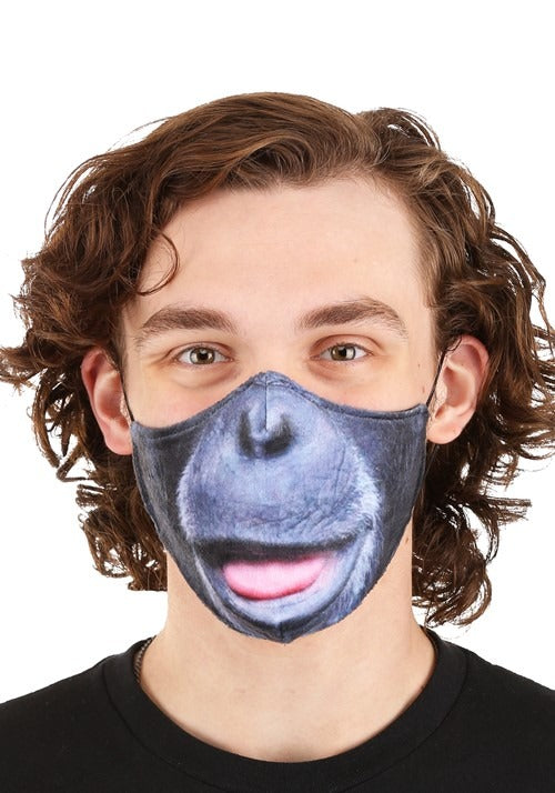 Adult Gorilla Sublimated Face Mask - US 3918