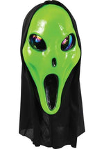 Green Alien Spawn Costume Mask for Adults - US 2524