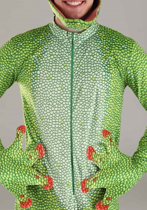 Green Gecko Costume for Adults - US 3858