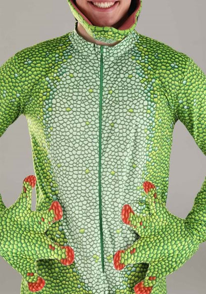 Green Gecko Costume for Adults - US 3858