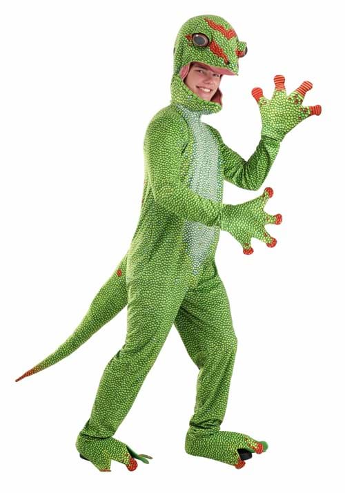 Green Gecko Costume for Adults - US 3858