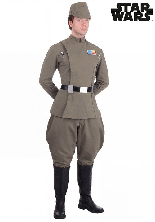 Men's Star Wars Green Imperial Officer Costume - US 9308