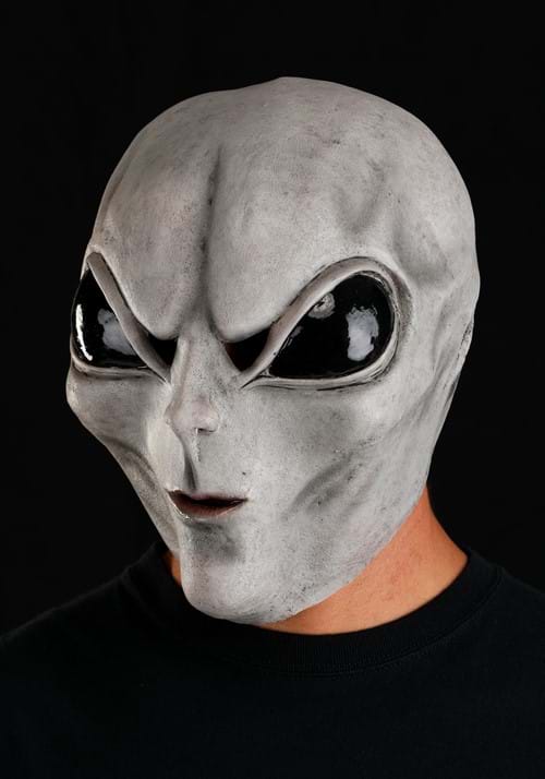 Gray Alien Costume Mask for Adults - US 2400
