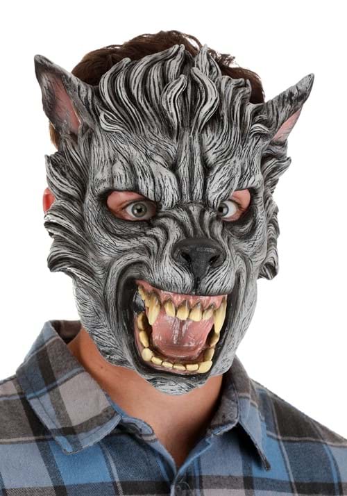 Gray Wolf Mask for Adults - US 6190