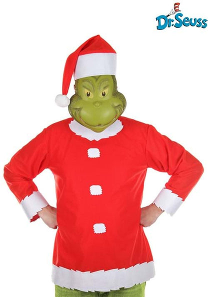 Dr. Seuss The Grinch Santa Costume for Adults - US 4629