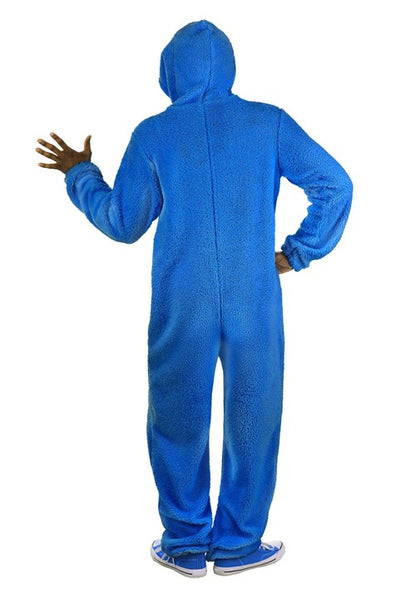 Sesame Street Grover Jumpsuit Costume for Adults - US 9317