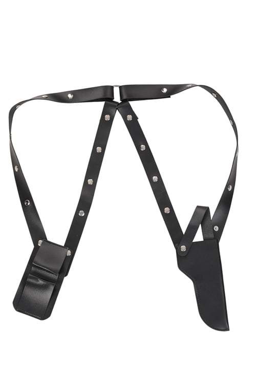 Adult Gun and Clip Shoulder Costume Holster - US 4772