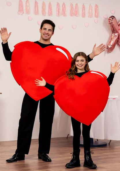Adult Heart Costume - US 9703