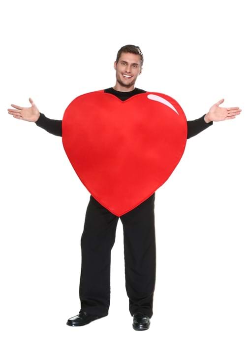 Adult Heart Costume - US 9703