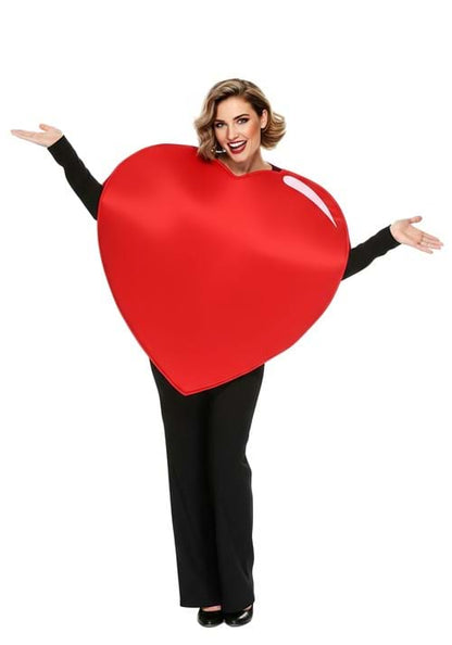 Adult Heart Costume - US 9703