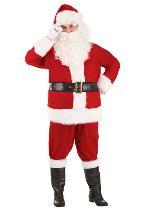 Men's Holiday Santa Claus Costume - US 0719