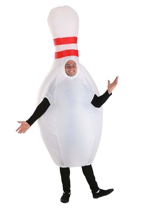 Inflatable Bowling Pin Costume for Adults - US 7763
