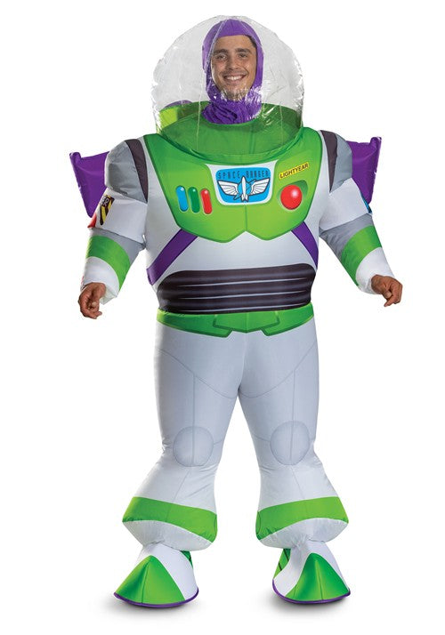Adult Inflatable Buzz Lightyear Costume with Helmet - US 0064