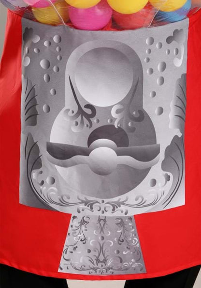Inflatable Gumball Machine Costume for Adults - US 7986
