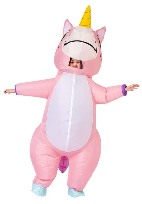 Inflatable Pink Unicorn Costume for Adults - US 5992