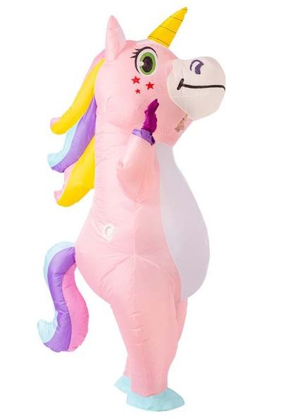 Inflatable Pink Unicorn Costume for Adults - US 5992
