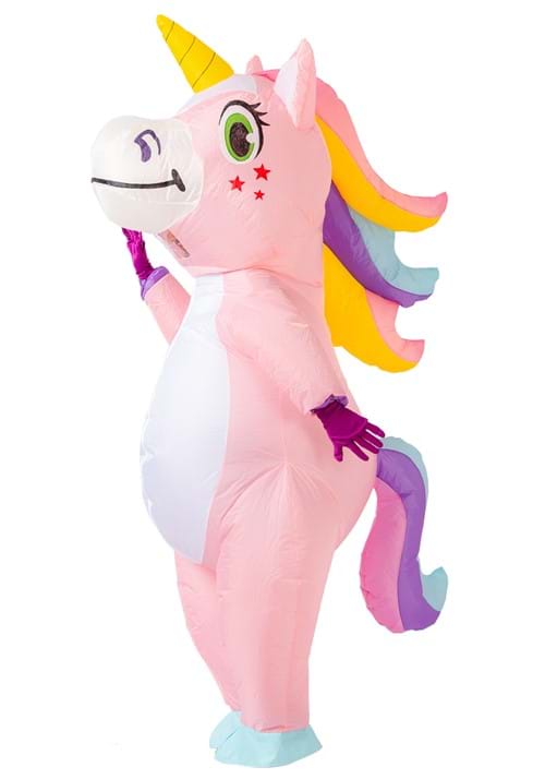 Inflatable Pink Unicorn Costume for Adults - US 5992