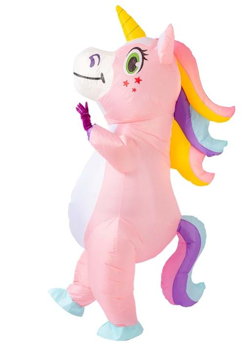 Inflatable Pink Unicorn Costume for Adults - US 5992