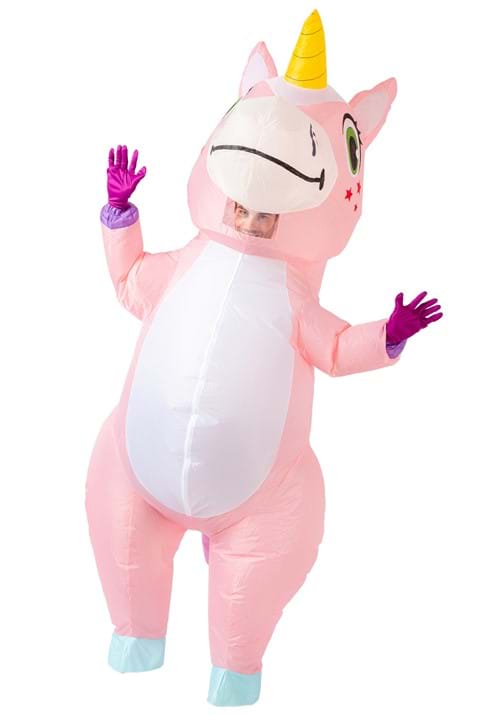 Inflatable Pink Unicorn Costume for Adults - US 5992
