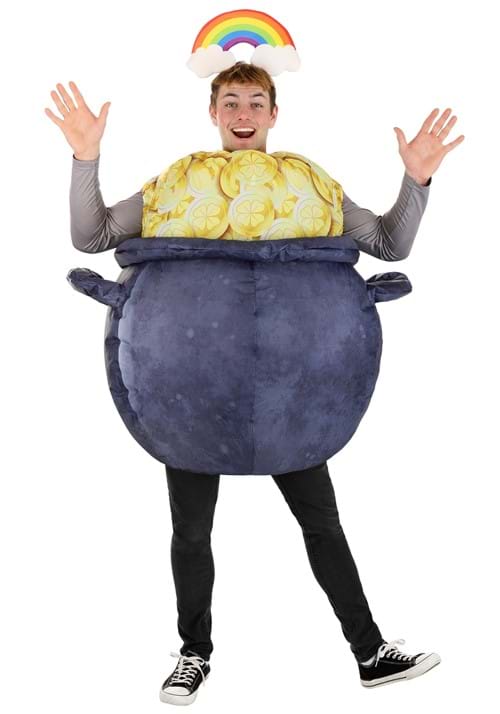 Inflatable Pot of Gold Costume for Adults - US 3240