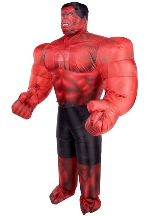 Men's Inflatable Marvel Red Hulk Costume - US 3516