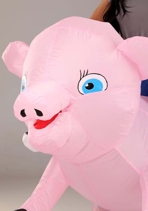 Ride on Pig Inflatable Adult Costume - US 7886