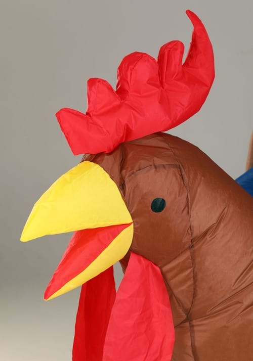 Inflatable Ride-On Adult Rooster Costume - US 6719
