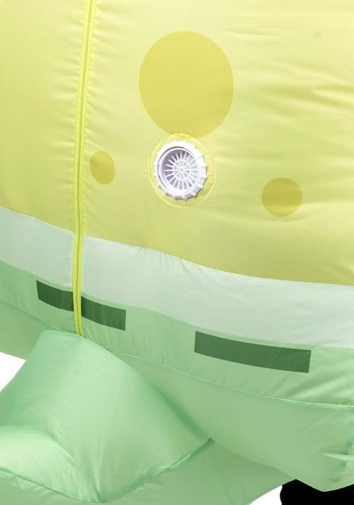 Adult Inflatable Ghost Spongebob Squarepants Costume - US 5998