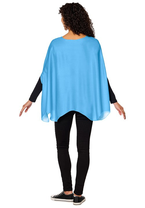 Adult Inky PAC-MAN Poncho Costume - US 3530