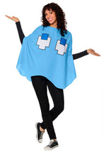 Adult Inky PAC-MAN Poncho Costume - US 3530