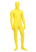 Adult Invisible Yellow Man Costume - US 1390