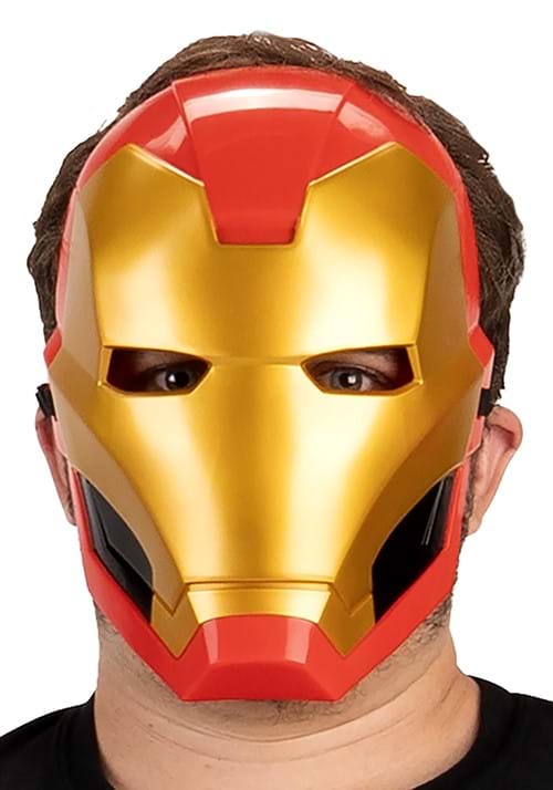 Iron Man Half Mask for Adults - US 3819