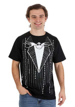 Jack Skellington Tux Adult T-Shirt - US 1096