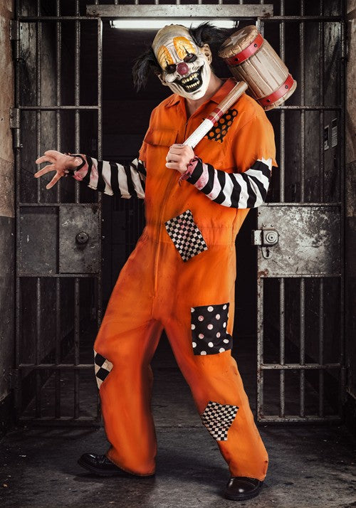Adult Premium Jailbreak Clown Costume - US 7796